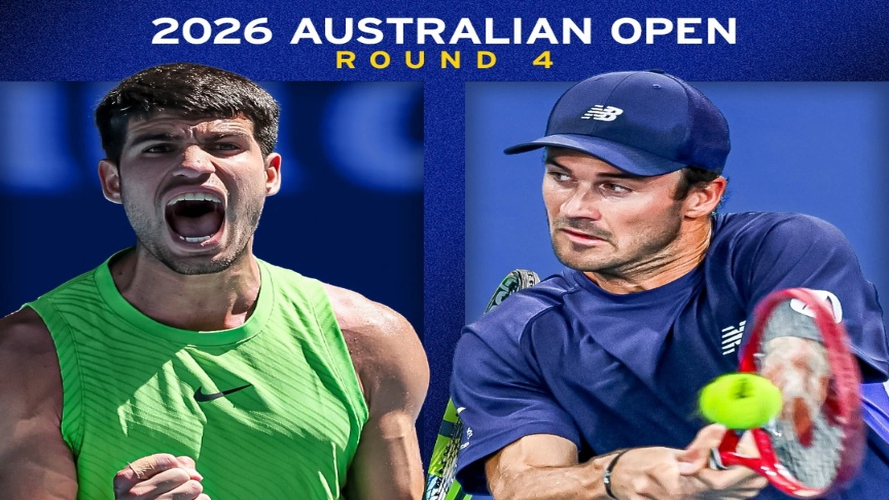 بث مباشر أستراليا المفتوحة.. القنوات الناقلة لمباراة ألكاراز وتومي بول في قمة التنس